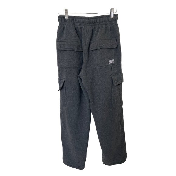 Pro Club Heavyweight Fleece Cargo Pants Gray - Picture 2 of 3